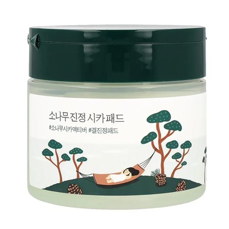 Round Lab Pine Calming Cica Pad, Skincare, Renseprodukter, Skintonic