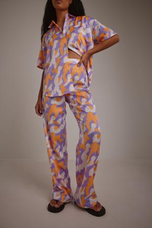 Handpicked x NA-KD Byxor med raka ben - Set - Multicolor - EU 36