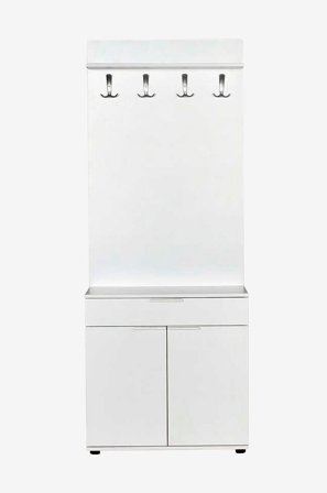 Hanah Home - Hall Ställ Pulm - Vit - Hallmöbler - Från Homeroom