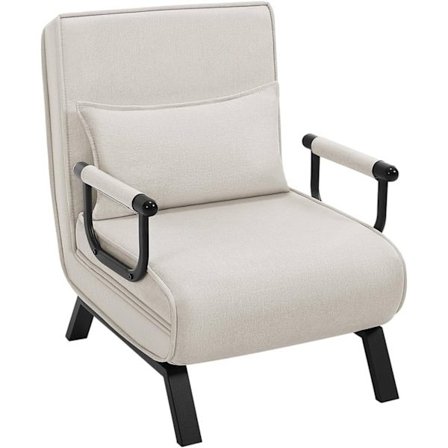 Rootz 3 -in -1 Sleep Napr Chair - Vaihdettavissa oleva nukkumistuoli - Lepotuoli - Säädettävä selkänoja - Pellava ruskea - 65 cm x 78 cm x 75cm