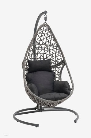 Hillerstorp - Lepotuoli Droppen Gray - Harmaa - Riippumatot & riipputuolit - - Homeroom