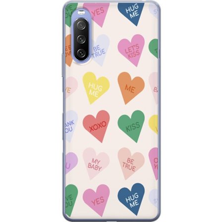 Kompatibelt Mobilskal till Sony Sony Xperia 10 III CandyHearts