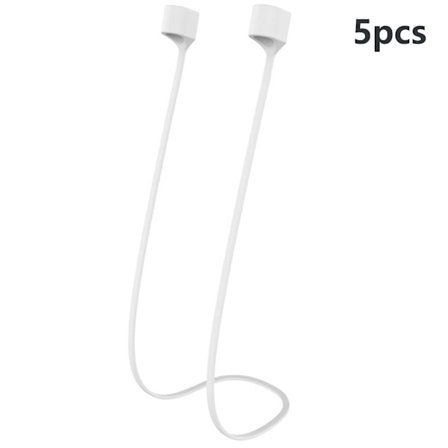 Ørepropper Anti Lost Strap Øretelefontau HVIT