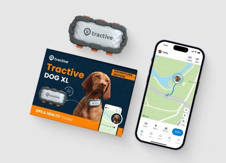 Tractive GPS XL til Hund - Adventure Edition