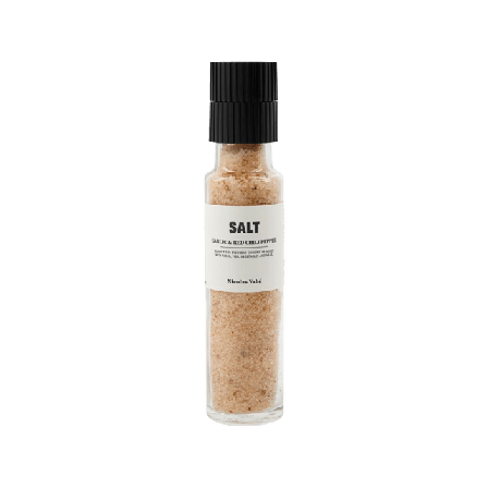 Nicolas Vahé Salt, Garlic & Red Pepper Skafferi torrvaror Röd ONESIZE