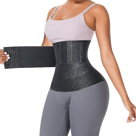 Invisible Wrap Waist Trainer Tejp Snatch Me Up Bandage Kvinnor Bantning Bälte Omlott Bälte Bastu Trimmer Bälte