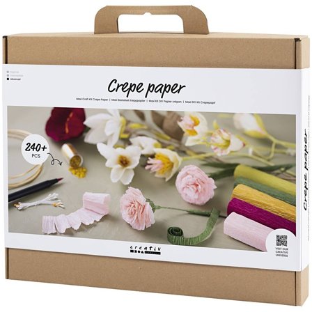 Creativ Company Maxi DIY-kit Pappersblommor 240 delar