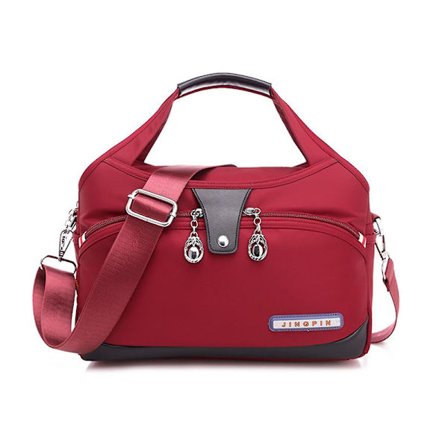 Stor Kapacitet Vandtæt & Tyverisikker Fashion Håndtaske Dame Skuldertasker DB