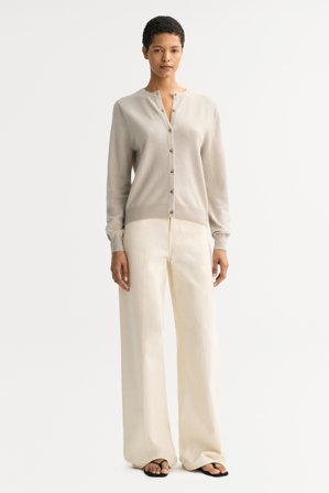 Soft Goat - Cardigan - S - Chalk