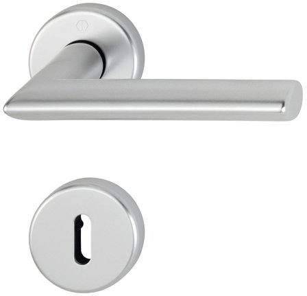 Hoppe Stockholm ID WC-tilbehør 37-42 mm, mattbørstet, 10-pakning, Dør- & vindusbeslag