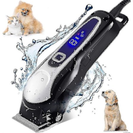 70% alennus -70% alennus -ammattimainen koiran trimmeri, johdoton sähköinen pitkäkarvaisen koiran trimmeri pakkaus, ammattimainen koiran kissan 