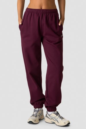 ICANIWILL - Everyday Sweat Pants Dark mahogany - Bukser - Dame - ICIW