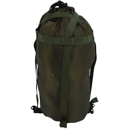 Vattentät kompressionssäck för sovsäck utomhus, sovsäck för camping, förvaringspåse för camping, utrustning, armégrön