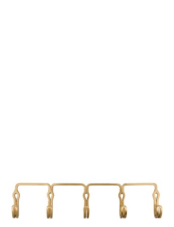 Knagerække, Hdyra, Messingfinish Gold House Doctor