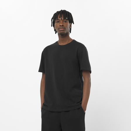 Salomon - Sal Logo Pride Ss Tee M - Deep Black