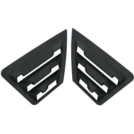 Til Toyota C-Hr Chr Bagrude Trekantede Persienner Dækker Trim Bil Styling Abs Chr Mat Sort 2016-2019