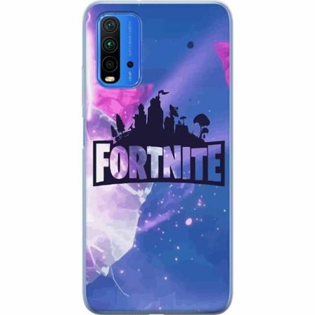 Xiaomi Redmi Note 9 4g Genomskinligt Skal Fortnite Gaming