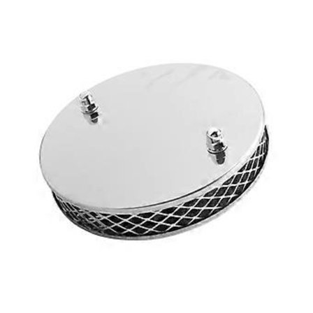 Bil Krom Pandekage Høj Luftstrøm Luftfilter til Alle 11 Tommer SU HS4 Karburatorer 14X3cm