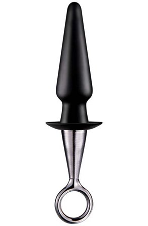 Silicone Plug With Finger Ring 23 cm - Woome.pl