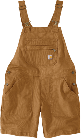 Carhartt Workwear Carhartt W's Relaxed Fit Canvas Shortall Carhartt Brown