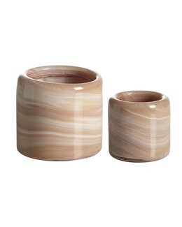 Stage Purå mundblæst Abrikos