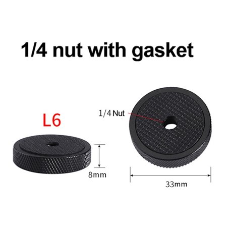 Kameraskrue 1/4 3/8 5/8 mutter Dslr stativ Selfie Stick Flash Sta