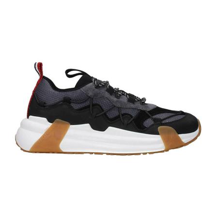 Moncler, Compassor Sneakers Zwart, Dames, Maat:41 EU,gestreept