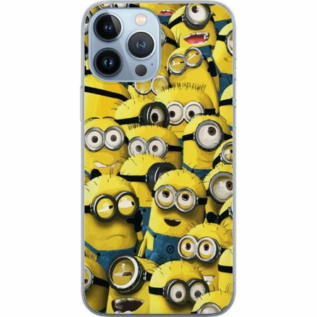 Apple Iphone 14 Pro Max Genomskinligt Skal Minions
