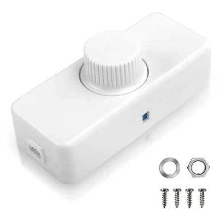 LED Lysdæmper 3W-100W Dæmperkontakt og Drejedæmper 220-240V med dæmpbar Smart Knap til dæmpbare LED Lamper osv.