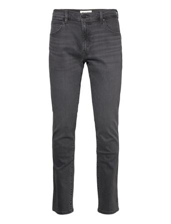 Larston Slim Jeans Svart Wrangler*Betinget Tilbud