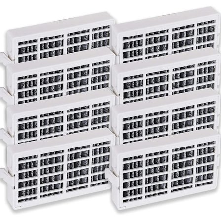 8 st Whirlpool & Kitchenaid ersättningsfilter för kylskåp W10311524