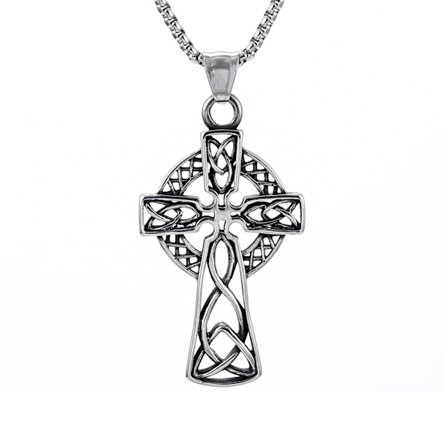 Retro Art Street Fashion Cross Pendant (Kun vedhæng)