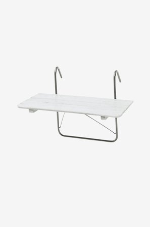 Jotex - 50 x 80 Cm Hvit - BAKONGBORD - Kjøp Hagebord hos Jotex