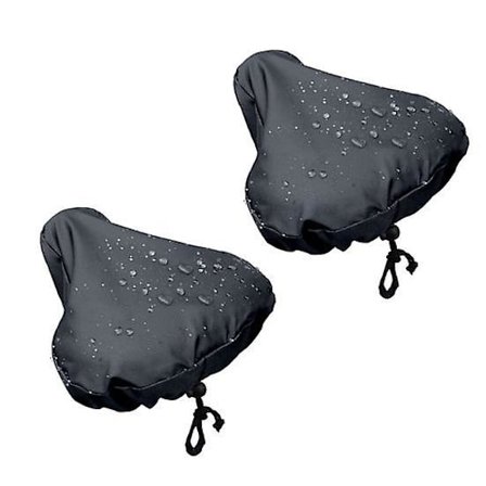 kpl Polkupyörän Satulan Päällinen Kiristysnyörillä Vedenpitävä UV-suojattu Polkupyörän Satulan Päällinen Polkupyörätarvikkeet [DB]