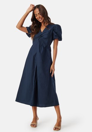 YAS stray SS midi dress Navy Blazer Klær