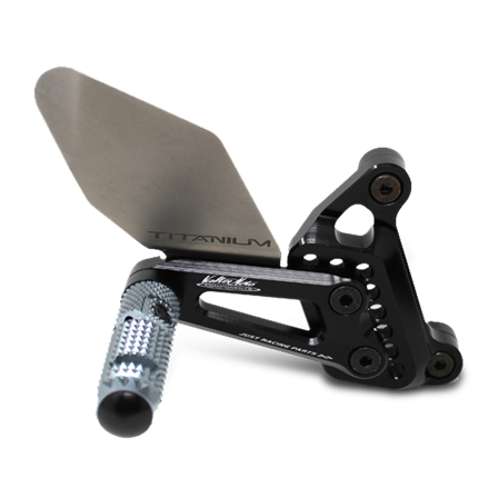 Zestaw Podnóżkowy Kierowcy Valter Moto Typ 3.5 Czarny - Yamaha YZF R6 Race 2021-2026