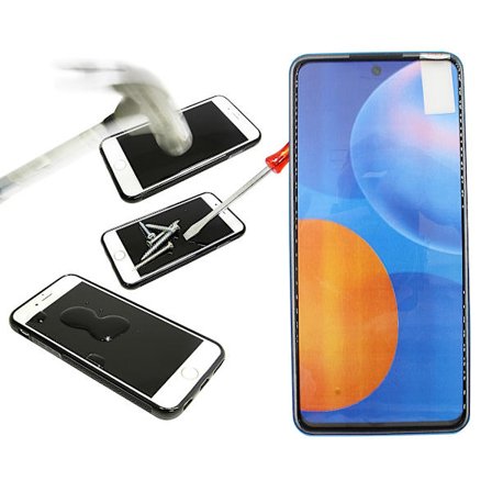 Full Frame Glas skydd Huawei P Smart 2021 (Svart)