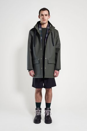 Men's Raincoat Green