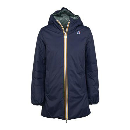 K-Way, Light Jackets Blauw, Dames, Maat:M,nylon