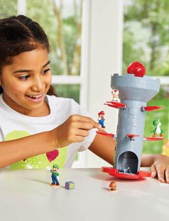 Epoch Games Super Mario Blow Up! Shaky Tower - Multi/patterned - ONE SIZE