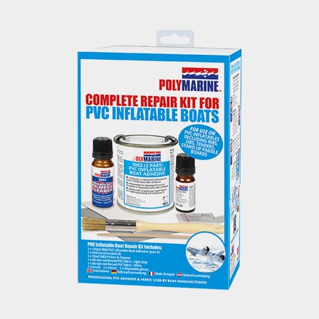 Reparationssats för gummibåt 2-komponents PVC