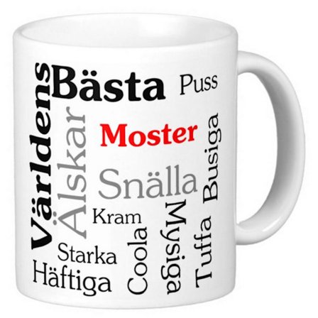 Mugg - Världens bästa moster