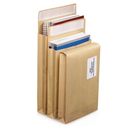 50 utfällbara förstärkta kraftfickor - 26 x 28 cm