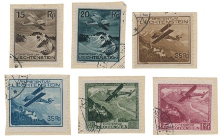 Liechtenstein 1930 - MICHEL 108/113 - Stemplet