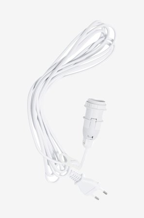 Globen Lighting - Johdinsarja E14 3,5m - Valkoinen - Tarvikkeet - - Homeroom