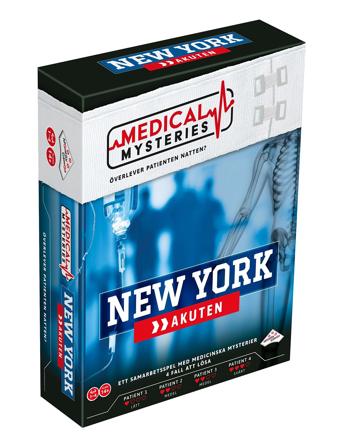 Medical Mysteries New York Case Swe Toys Puzzles And Games Games Board Games Multi/patterned Toyrock