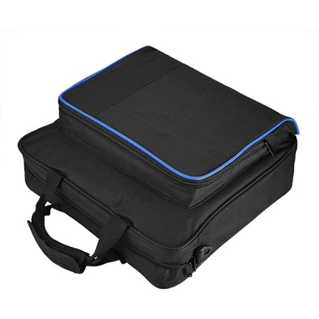 Ps4 Case Rese Nylon Bärbar För Ps4 Pro Game System Axelväska Resebärande Case Svart Färg Ps4 Spel Svart
