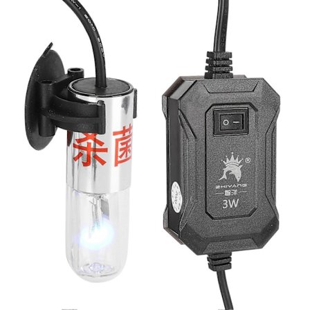 Akvaarion UV-valo ultraviolettivalo kalasäiliön lammen puhdistusvalo lamppu 220V