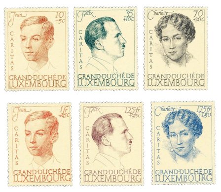 Luxembourg 1939 - Postfrisk - MICHEL 333-38