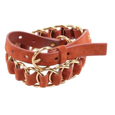Miu Miu Pre-owned Pre-owned Läder skrp brun, Dam Vintage Accessoarer, Dam, Storlek: ONE SIZE